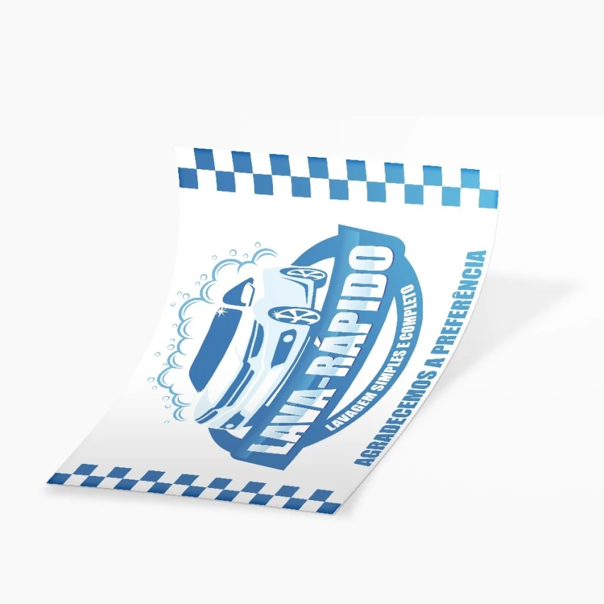 500 Tapetes de Papel Automotivo